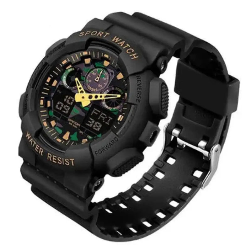 Relógio de Pulso Masculino Sanda Sport Watch Resist