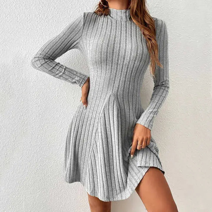 Vestido Curto Manga Longa