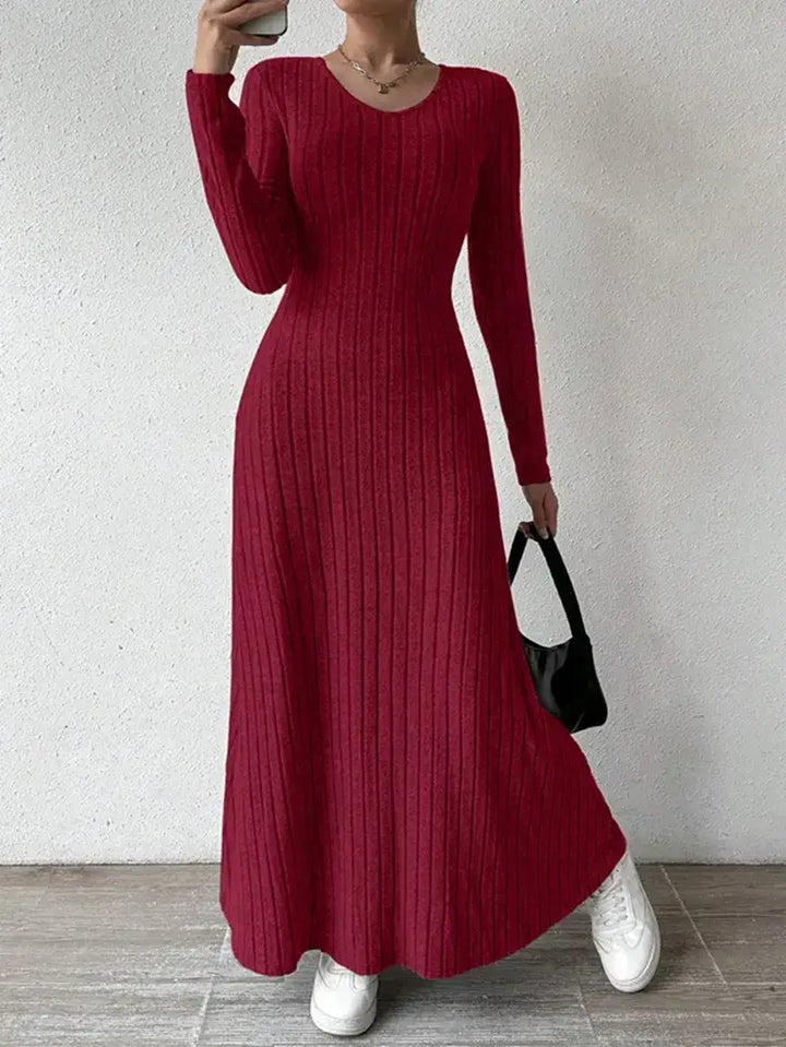 Vestido Longo de Malha