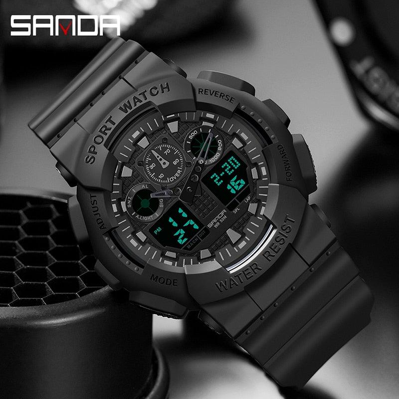 Relógio de Pulso Masculino Sanda Sport Watch Resist Original - Meteoro Envios